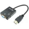 مبدل HDMI به VGA شارک مدل VIDEO-CONVERTOR کد 951