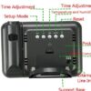 ساعت دیجیتال پروژکتوری رومیزی مدل DS-8190 کد 228