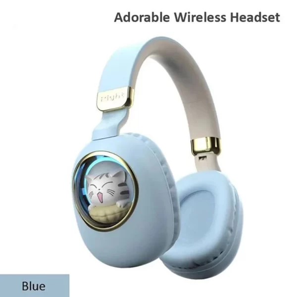 هدفون بی سیم طرح گربه ای مدل CA-037 کد312