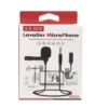 میکروفون یقه ای LAVALIER مدل GL-142 میکروفنکد468