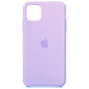 قاب سیلیکونی اصلی آیفون iPhone 11  رنگ یاسی کد2178