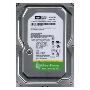 هارددیسک اینترنال وسترن دیجیتال سری سبز مدل WD10EURX ظرفیت 1 ترابایت کد2064