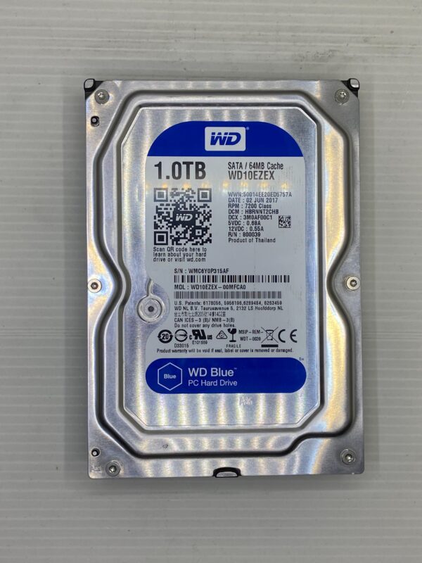 هارد WESTERN DIGITAL 1TERA  کد1037