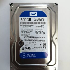 هارد western 500gb blue کد1036