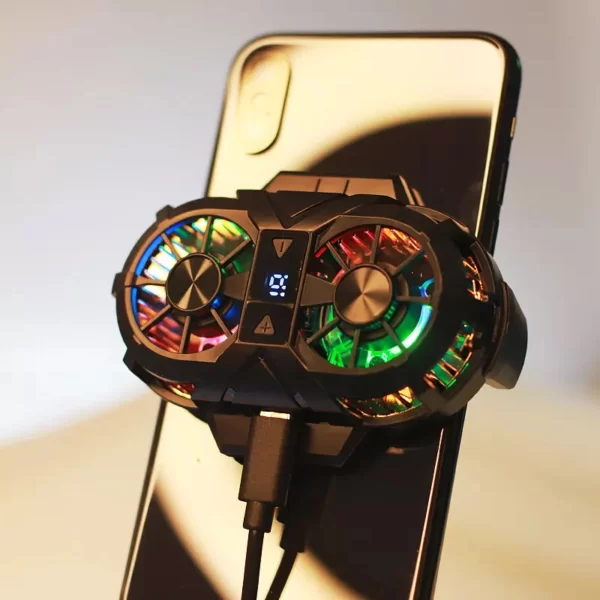 خنک کننده گوشی موبایل مدل دوفن کد X38-PUBG کد 2345