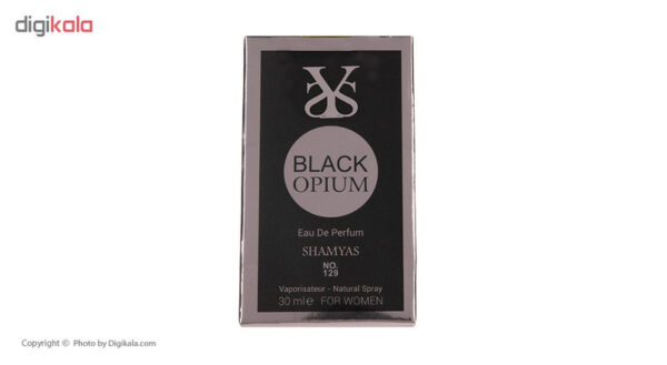 دو پرفیوم زنانه شمیاس مدل Black Opium حجم 30 میلی لیتر کد1052
