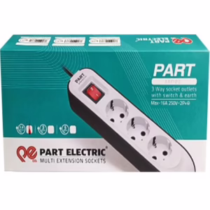 محافظ ولتاژ ارتدار با کلید پارت الکتریک کد1337