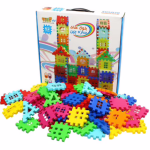 بازی فکری بلوک های سازه چین 62 تکه Arman Toys کد1643