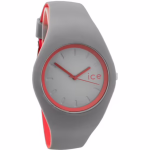 ساعت آیس ice watch اسپرت صفحه بزرگ طوسی قرمز کد1817