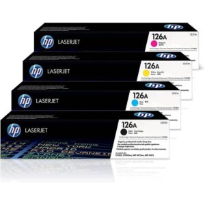 کارتریج لیزری HP 126A سری کامل کد 1192