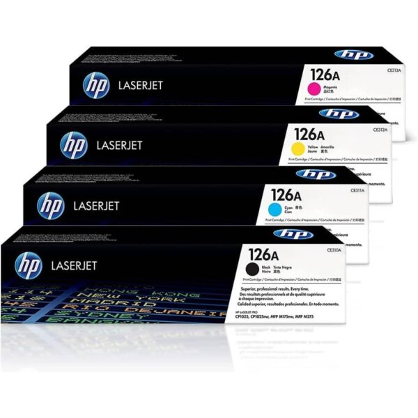 کارتریج لیزری HP 126A سری کامل کد 1192