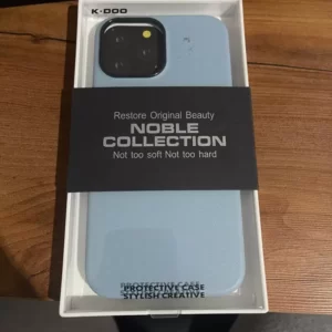 کاور کی-دوو مدل Noble Collection مناسب IPhone 13 Pro max (آبی) کد2117