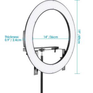 رینگ لایت همراه با سه پایه مدل Ring Light HX-260 کد 2359
