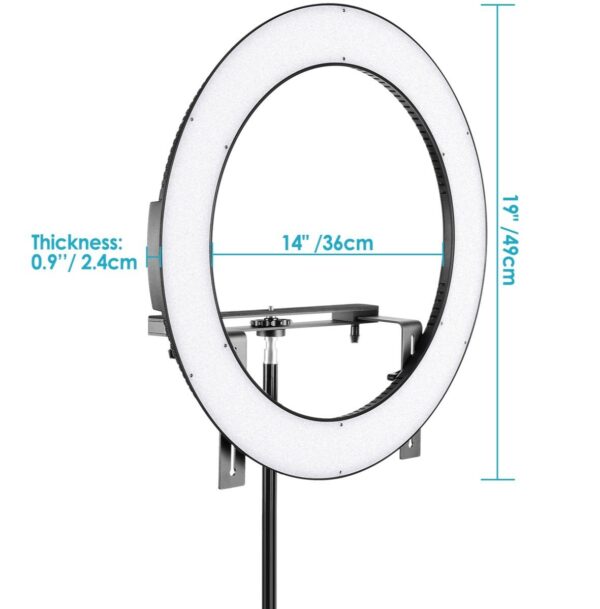 رینگ لایت همراه با سه پایه مدل Ring Light HX-260 کد 2359
