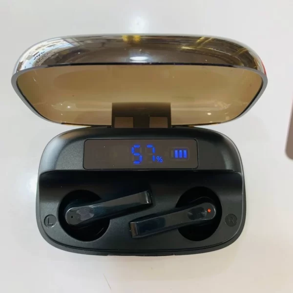 هدفون بلوتوثی لنوو مدل QT81 Lenovo کیس پاوربانک QT81 Tws Wireless Bluetooth In-Ear Headphone کد 2386