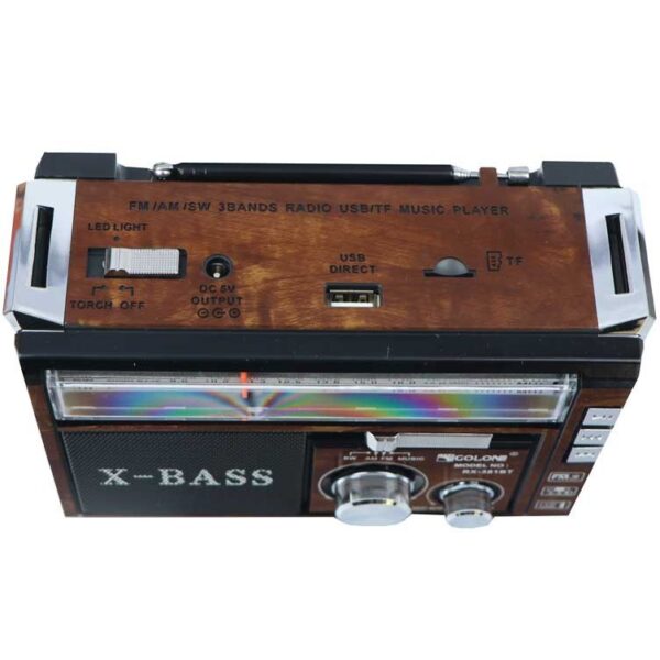 رادیو بلوتوثی گولون مدل RX-381BT کد 2361