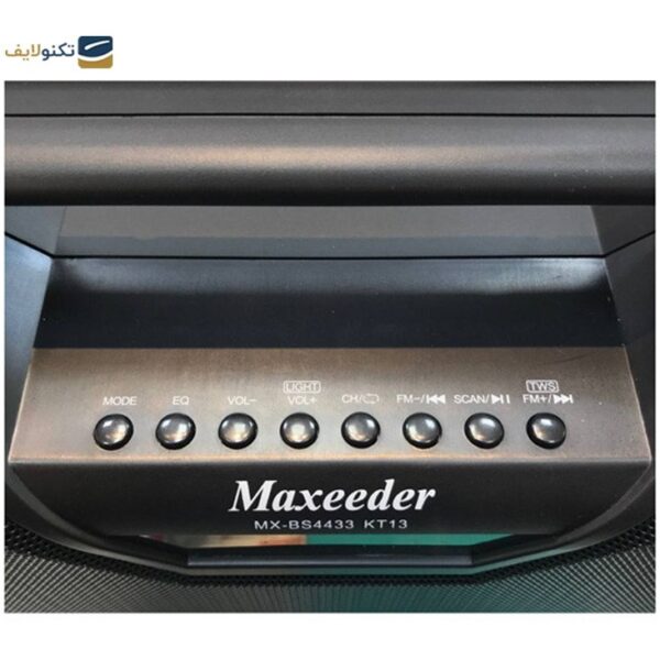 اسپیکر بلوتوثی قابل حمل مکسیدر مدل MX-BS4433 KT13 کد 2252