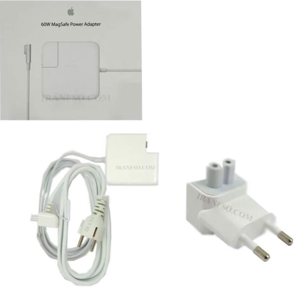 شارژر مک بوک اپل مدل Magsafe 60W کد 2251