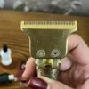 ماشین اصلاح سر و صورت بدنه فلزی تیغه فلزی بزرگVintage T9 کد 1199