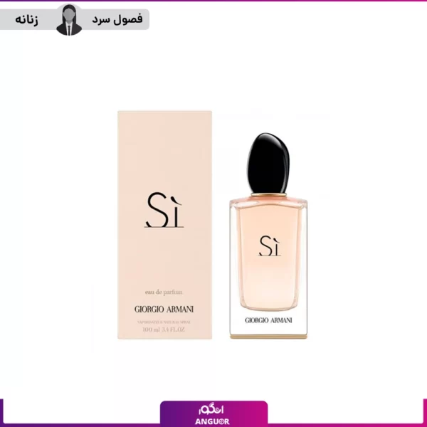 عطر ادکلن جورجیو آرمانی سی 100 میل زنانه | Giorgio Armani Si کد 1981