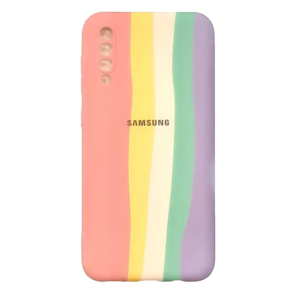 کاور مدل رنگین کمان مناسب برای گوشی موبایل سامسونگ galaxy A70کد2485