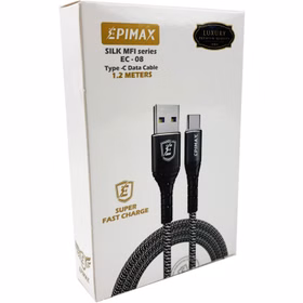 کابل شارژ USB به USB-C اپیمکس مدل EC-08 طول 1.2متر کد3151