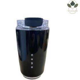 تراول ماگ اسمگ مشکی مدل Smeg 648 گنجایش 240 میلی لیتر کد2649