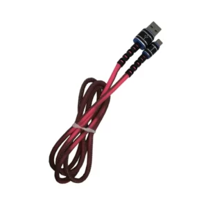 کابل تبدیل USB به microUSB چرمی حرارتی رویال مدل AD37 کد3052