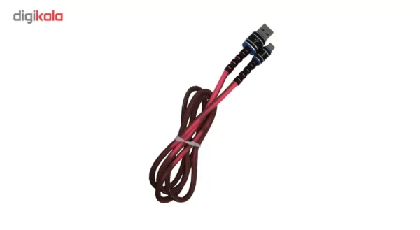 کابل تبدیل USB به microUSB چرمی حرارتی رویال مدل AD37 کد3052