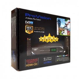گیرنده دیجیتال پروویژن بدون کابل مدل PROVISION H265 کد3210