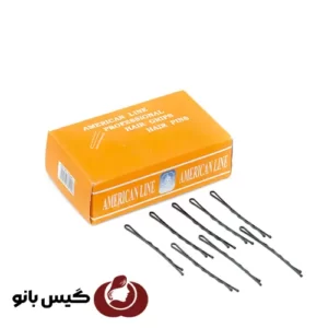 سنجاق سر جعبه نارنجی بسته 500 گرمی سر گرد کد2464