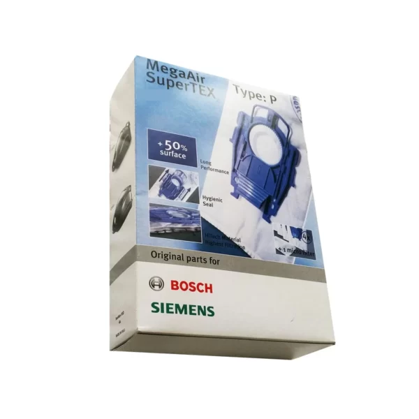 کیسه جاروبرقی مگا ایر مدل P مناسب جاروبرقی بوش و زیمنس کد3183