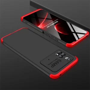 کاور 360 درجه مسیر مدل G3K6-HOL مناسب برای گوشی موبایل شیائومی Poco M4 Pro به همراه پایه نگهدارنده کد2570