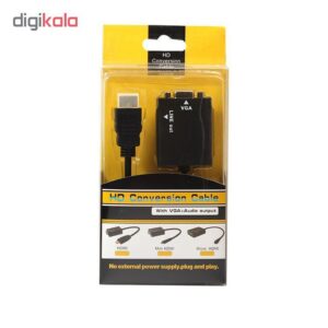 مبدل HDMI به VGA دی نت مدل HD-Conversion کد2900