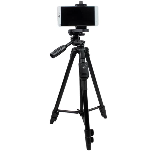 سه پایه نگهدارنده گوشی یانتنگ مدل VCT-5208 به همراه ریموت کنترل کد3009