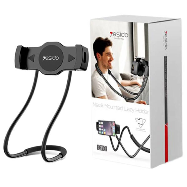 پایه نگهدارنده گردنی گوشی موبایل یسیدو YESIDO C80 کد2990