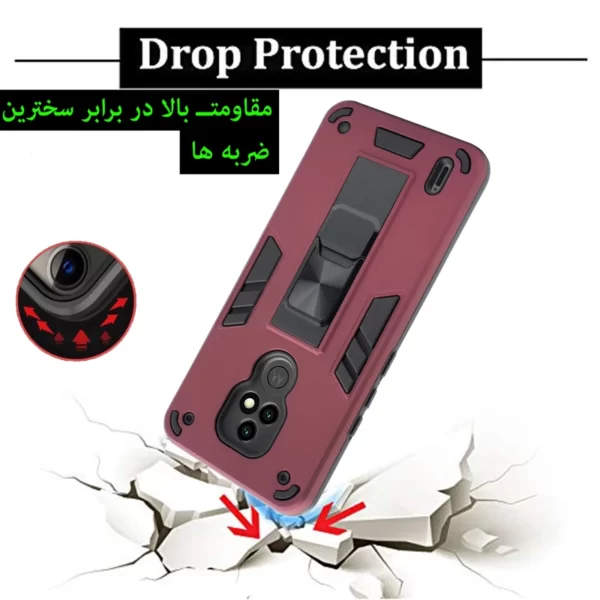کاور ژنرال کینگ مدل DAP22 مناسب برای گوشی موبایل موتورولا Moto E7 کد 2621