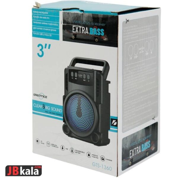 اسپیکر گریت نایس مدل GTS 1360 کد2991