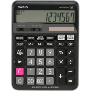 ماشین حساب کاسیو مدل DJ-120D Plus کدm102