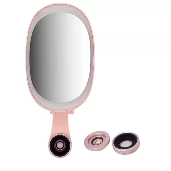 رینگ لایت مدل M-928 به همراه 2 عدد لنز کلیپسی موبایل کد3564