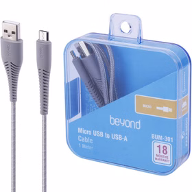 کابل تبدیل MicroUSB به USB بیاند مدل BA-301 طول ۱متر کد3579