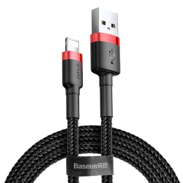 کابل تبدیل USB به لایتنینگ باسئوس مدل CALKLF-C19 Cafule طول 2 متر کد3617