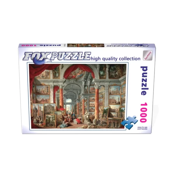 پازل 1000 تکه فاکس پازل طرح تالار روم مدرن کد m128