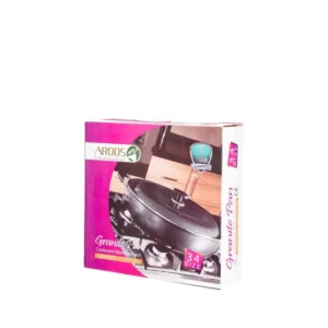 تابه دو دسته عروس مدل درب فلزی سایز 34 کد4057