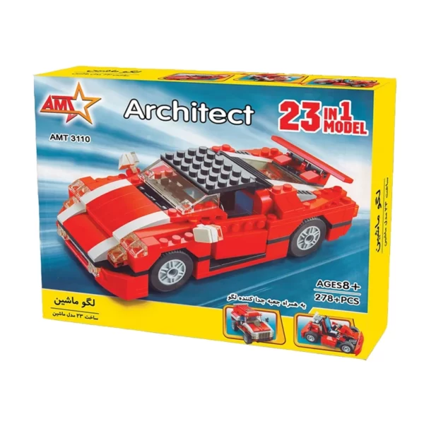 ساختنی آوا طرح ماشین مدل AMT3110 کدm126