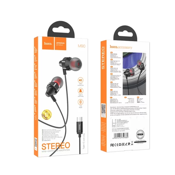 هندزفری هوکو مدل M90 TYPE-C کد3733