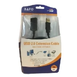 کابل افزایش طول USB 2.0 بافو کد BF-2021 طول 5 مترکد3556