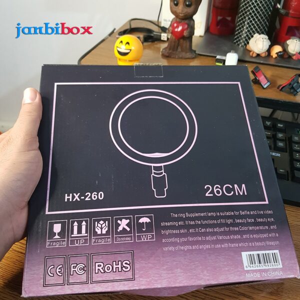 رینگ لایت پی نت 10 اینچ (26CM) پایه دار کد3947