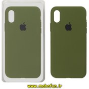 قاب سيليكونی رنگ سبز دریایی گوشی آيفون iPhone XR کدM5100