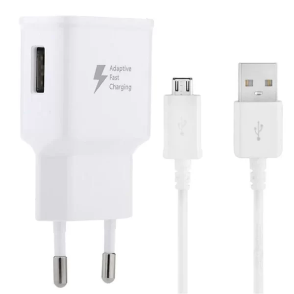 شارژر دیواری مدل EP-TA20EWE به همراه کابل تبدیل microUSB کدm5368